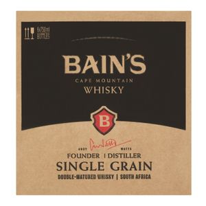 Bain's Single Grain Whisky (6 x 750 ml)